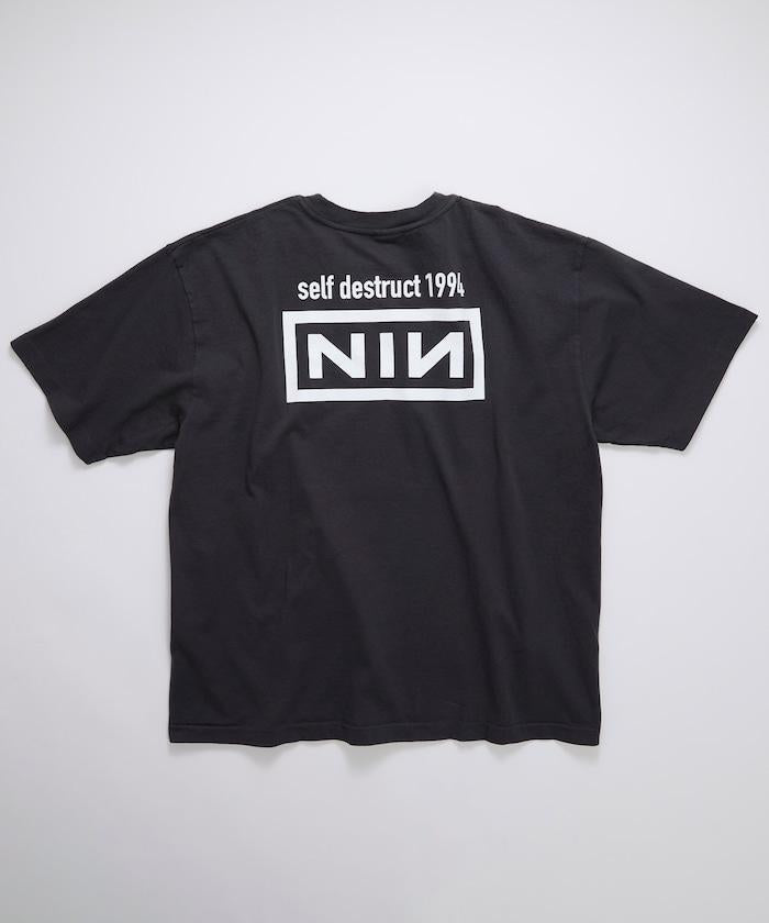 圓領 NIN SELF DESTRUCT 1994 樂隊印花 T恤