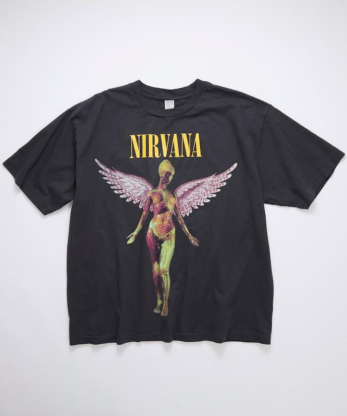 NIRVANA IN UTERO 圓領 樂隊T恤