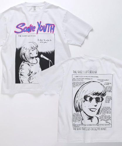 SONIC YOUTH GOO VHS 圓領樂隊T恤
