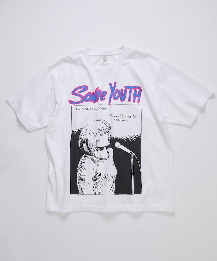 SONIC YOUTH GOO VHS 圓領樂隊T恤