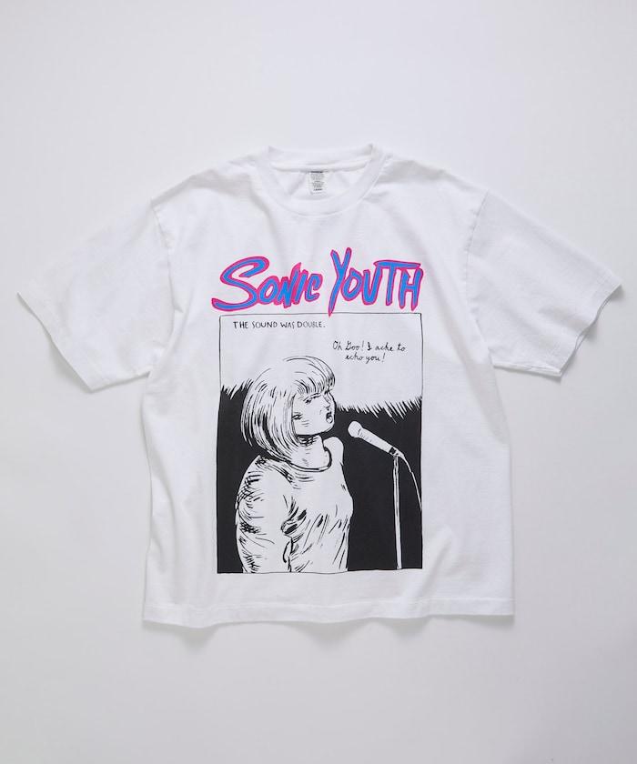 SONIC YOUTH GOO VHS 圓領樂隊T恤