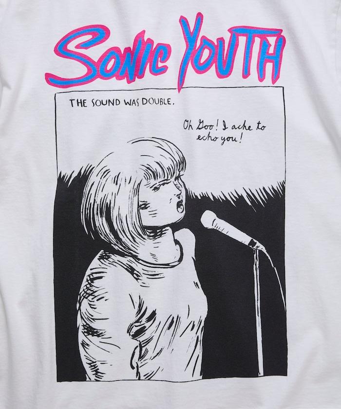 SONIC YOUTH GOO VHS 圓領樂隊T恤