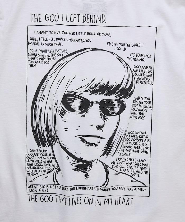 SONIC YOUTH GOO VHS 圓領樂隊T恤