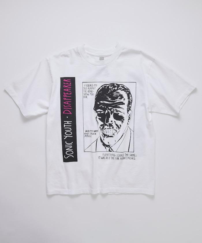 圓領 SONIC YOUTH DISAPPEARER 樂隊T恤