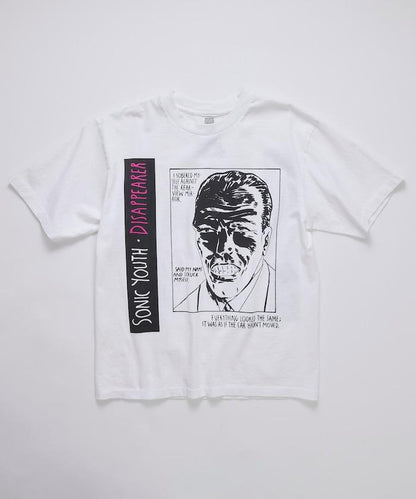 圓領 SONIC YOUTH DISAPPEARER 樂隊T恤