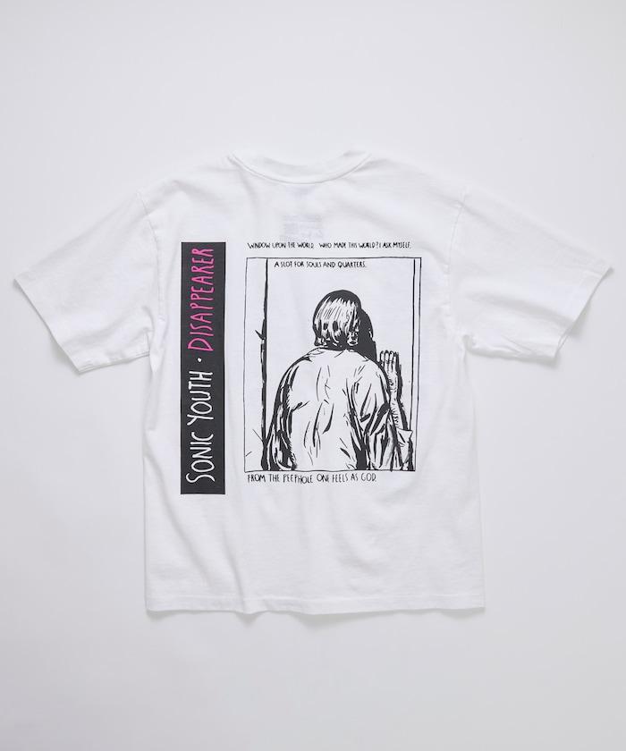 圓領 SONIC YOUTH DISAPPEARER 樂隊T恤