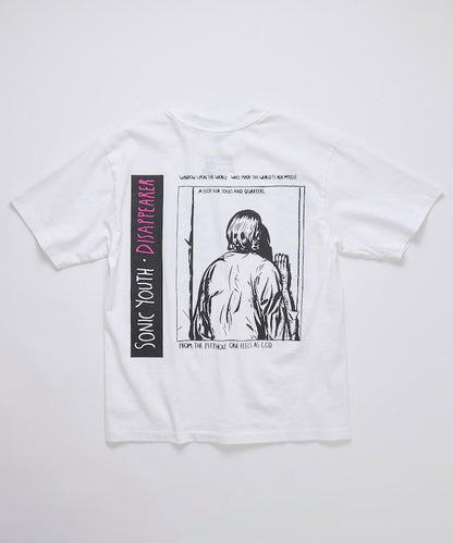 圓領 SONIC YOUTH DISAPPEARER 樂隊T恤