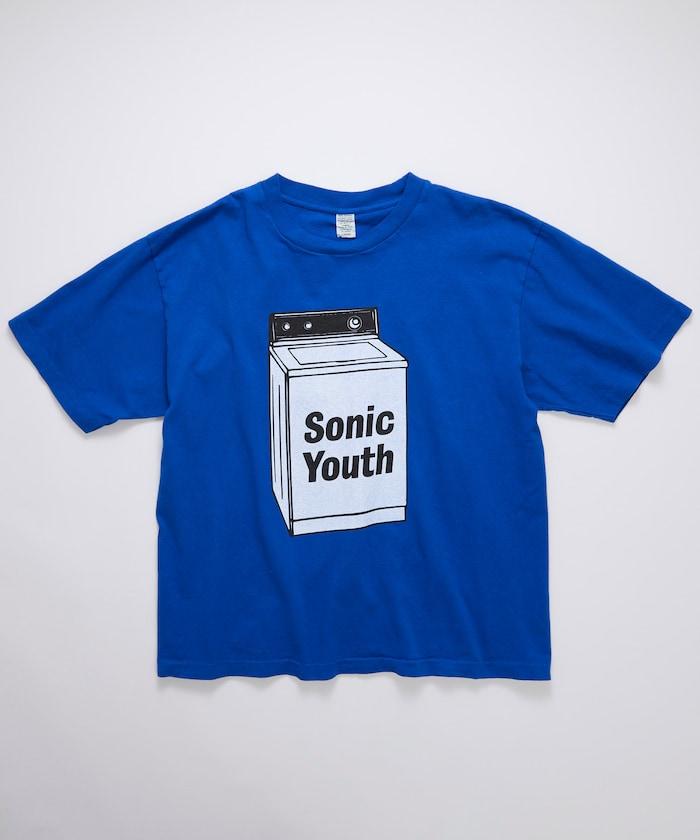 SONIC YOUTH WASHING MACHINE 圓領 樂隊印花 T恤