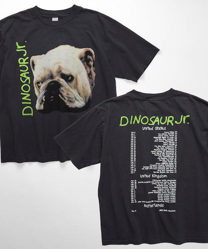 DINOSAUR JR W COOL WITH ME 圓領 樂隊印花 T恤