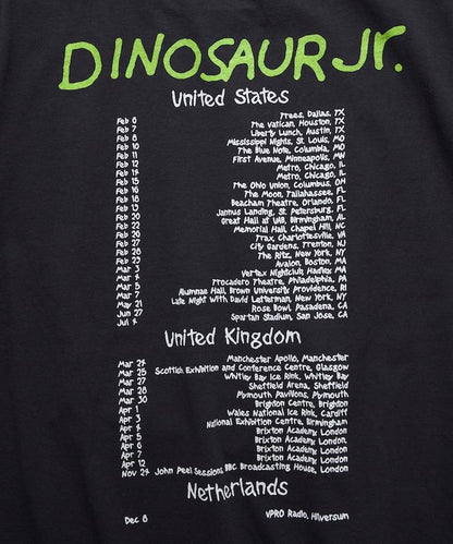 DINOSAUR JR W COOL WITH ME 圓領 樂隊印花 T恤