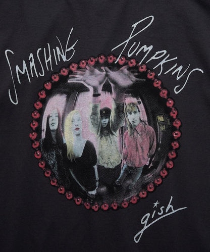 SMASHING PUMPKINS GISH 圓領 樂隊印花T恤