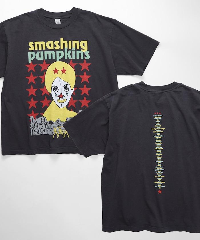 圓領 SMASHING PUMPKINS CLOWN STAR 印花 樂隊T恤
