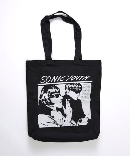 SONIC YOUTH GOO 圖案托特包