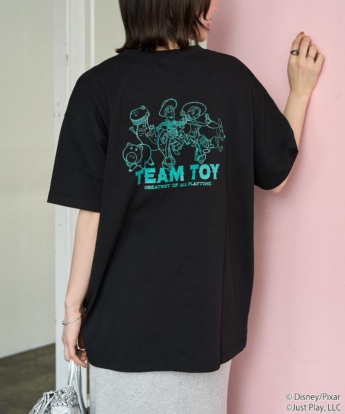 TOY STORY（玩具總動員） 集合印花 單色短袖T恤