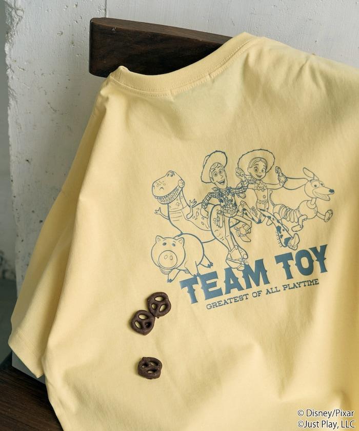TOY STORY（玩具總動員） 集合印花 單色短袖T恤