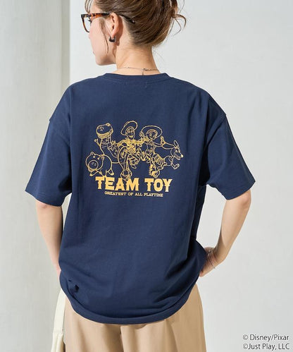 TOY STORY（玩具總動員） 集合印花 單色短袖T恤