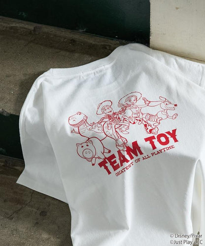 TOY STORY（玩具總動員） 集合印花 單色短袖T恤