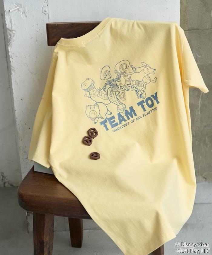 TOY STORY（玩具總動員） 集合印花 單色短袖T恤