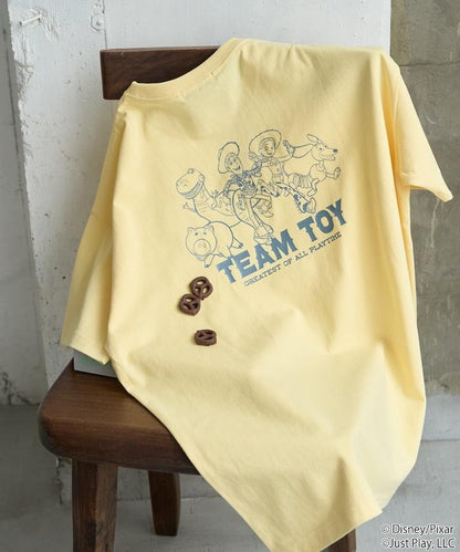 TOY STORY（玩具總動員） 集合印花 單色短袖T恤