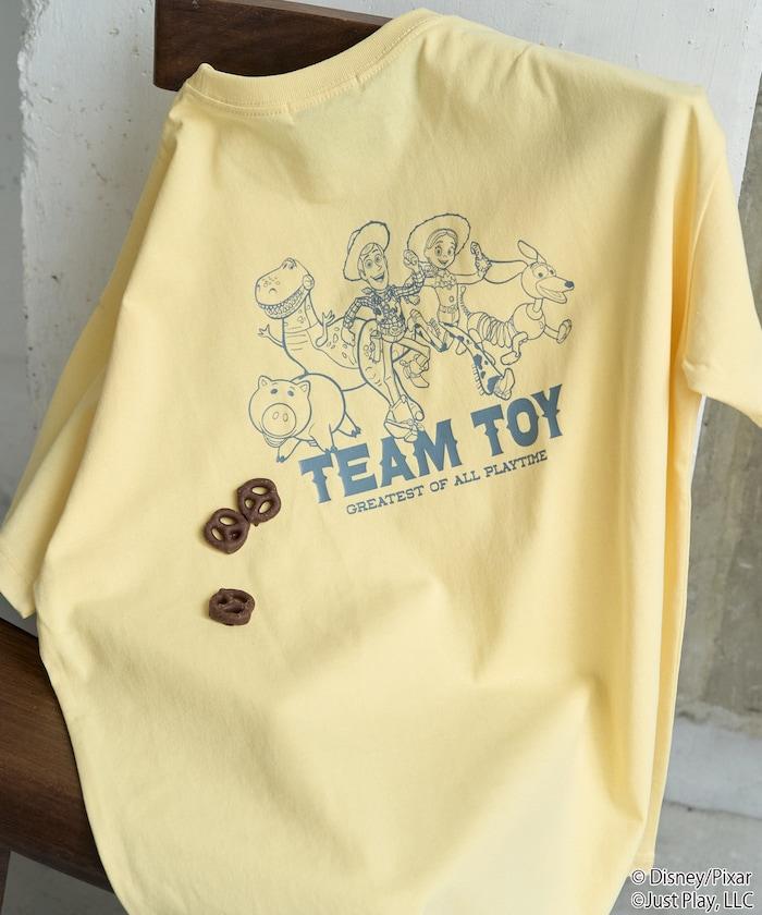 TOY STORY（玩具總動員） 集合印花 單色短袖T恤