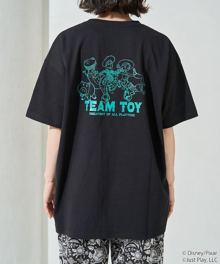 TOY STORY（玩具總動員） 集合印花 單色短袖T恤
