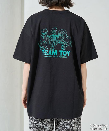 TOY STORY（玩具總動員） 集合印花 單色短袖T恤