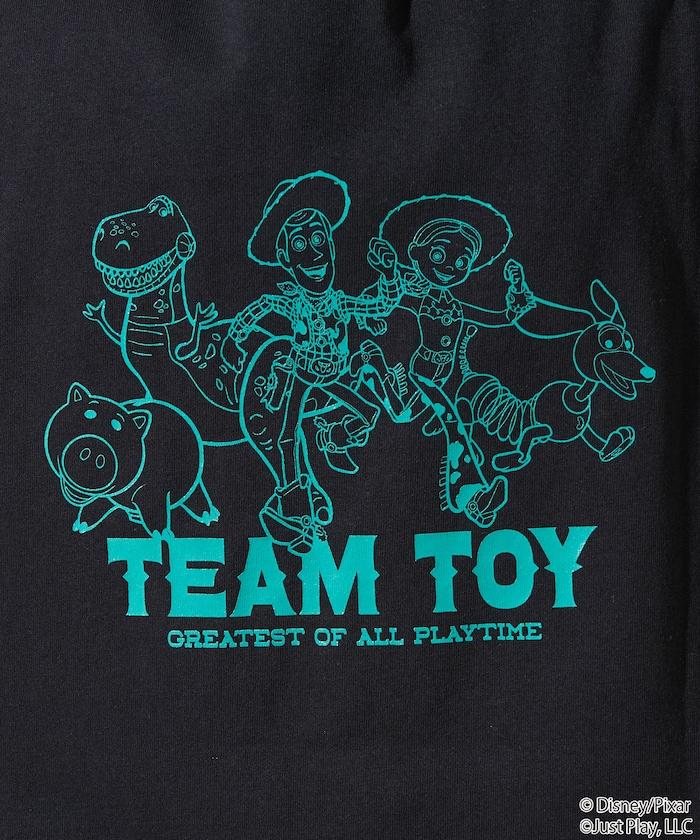 TOY STORY（玩具總動員） 集合印花 單色短袖T恤