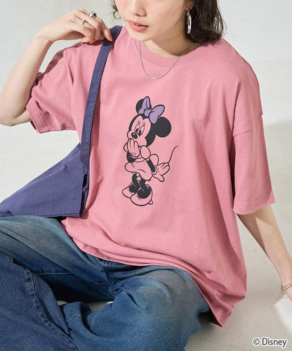 聯名 Minnie Mouse ミニーマウス 圖案 短袖T恤