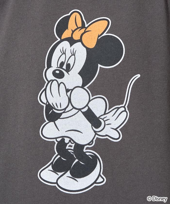 聯名 Minnie Mouse ミニーマウス 圖案 短袖T恤