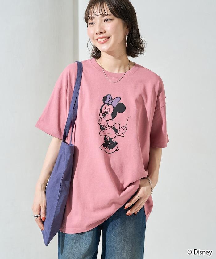 聯名 Minnie Mouse ミニーマウス 圖案 短袖T恤