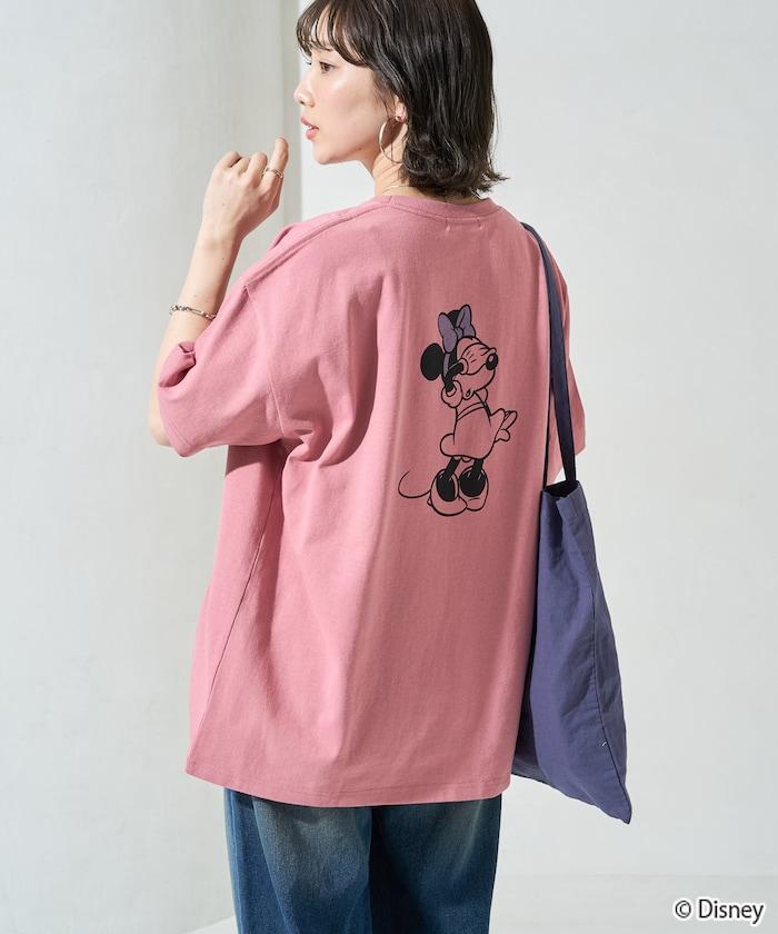 聯名 Minnie Mouse ミニーマウス 圖案 短袖T恤