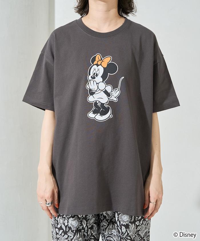 聯名 Minnie Mouse ミニーマウス 圖案 短袖T恤
