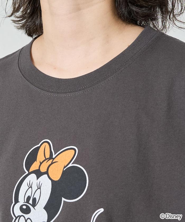 聯名 Minnie Mouse ミニーマウス 圖案 短袖T恤