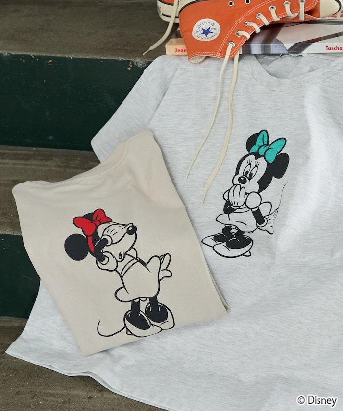 聯名 Minnie Mouse ミニーマウス 圖案 短袖T恤