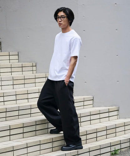 清涼觸感 寬鬆彎刀廓形 衛褲