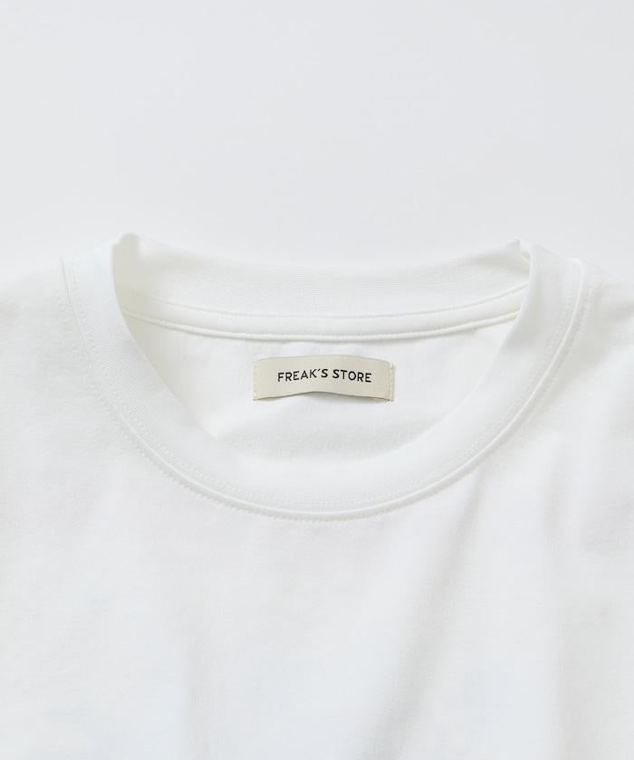 SHE WOLF DINER×FREAK'S STORE シーウルフダイナー 抗菌防臭 吸水速幹 寬鬆廓形 背部印花 T恤