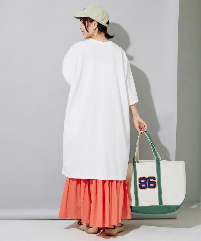 接觸冷感吸水速幹UV防曬抗菌防臭 STORATECH 寬鬆版型 短袖大版T款 迷你連衣裙（限定展開）