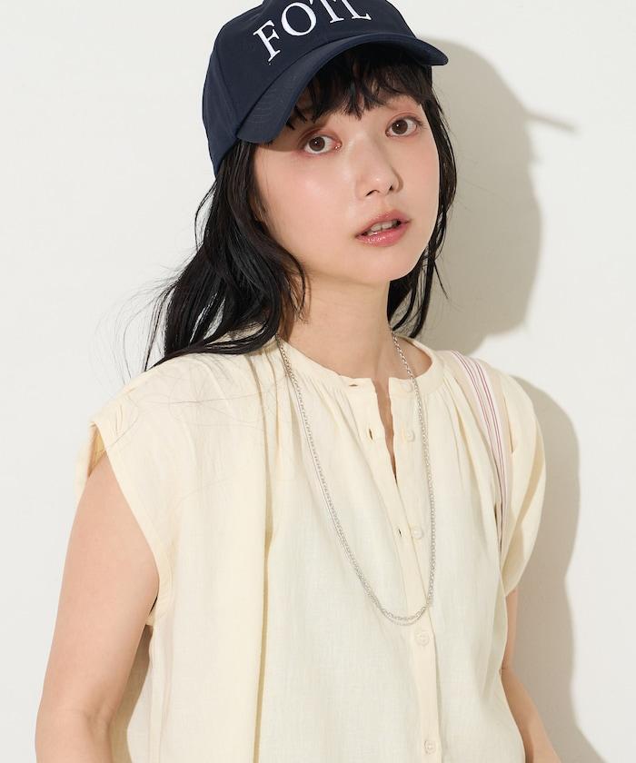 印度風層次無袖短款襯衫