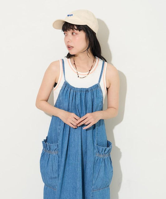 聯名 LOOSE FRILL 連衣裙
