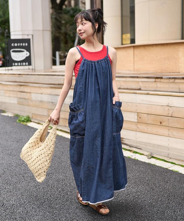 聯名 LOOSE FRILL 連衣裙