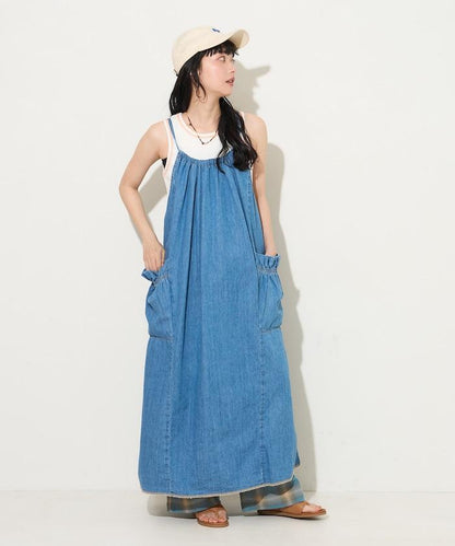 聯名 LOOSE FRILL 連衣裙