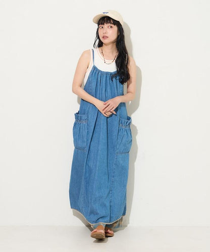 聯名 LOOSE FRILL 連衣裙