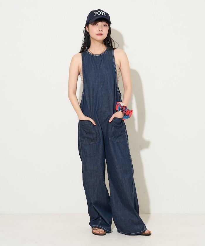 聯名款 AMERICAN SLEEVE ALL IN ONE 連體褲