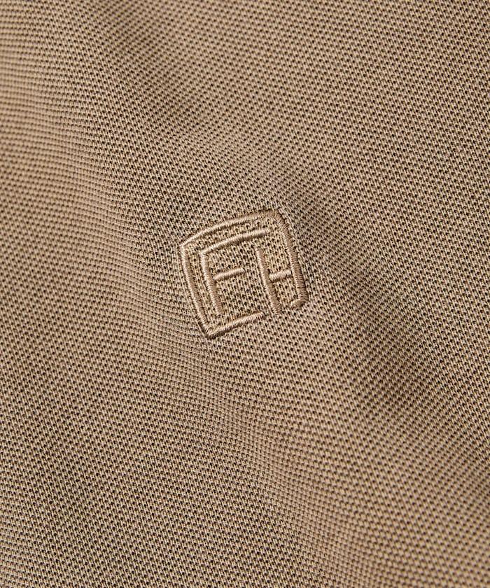 做舊工藝 寬鬆版型 點綴刺繡短袖 POLO衫