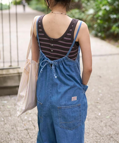 特別款 寬鬆版型 FRILL 裝飾 LOOSE FRILL OVERALL 揹帶褲