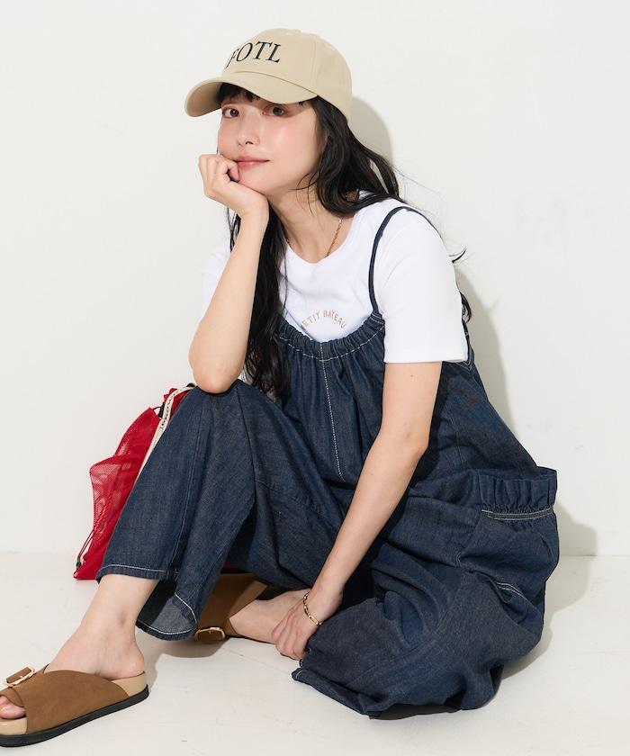 特別款 寬鬆版型 FRILL 裝飾 LOOSE FRILL OVERALL 揹帶褲