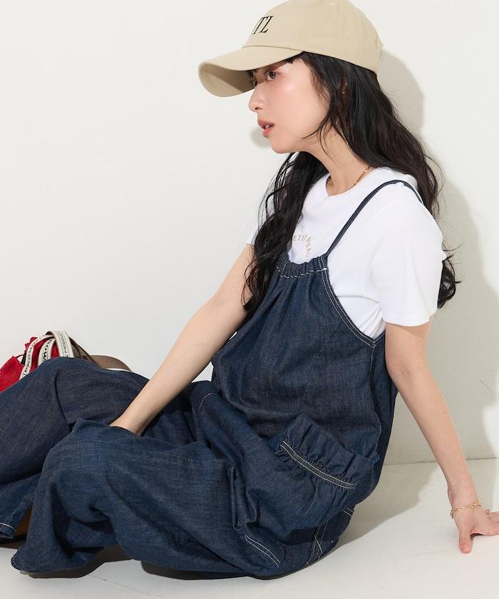 特別款 寬鬆版型 FRILL 裝飾 LOOSE FRILL OVERALL 揹帶褲