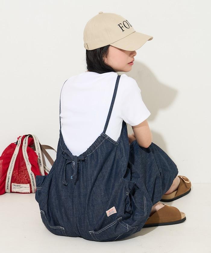 特別款 寬鬆版型 FRILL 裝飾 LOOSE FRILL OVERALL 揹帶褲