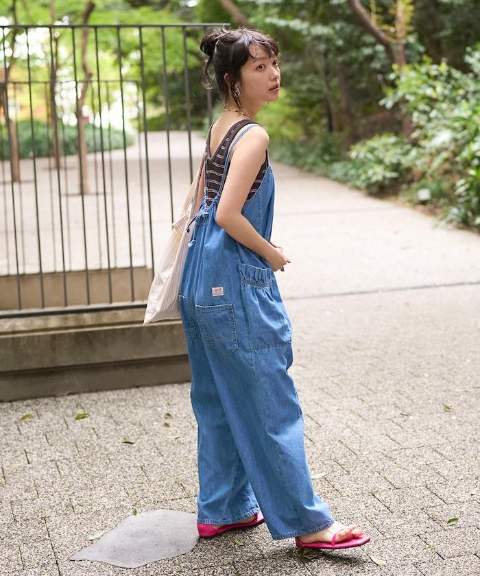 特別款 寬鬆版型 FRILL 裝飾 LOOSE FRILL OVERALL 揹帶褲