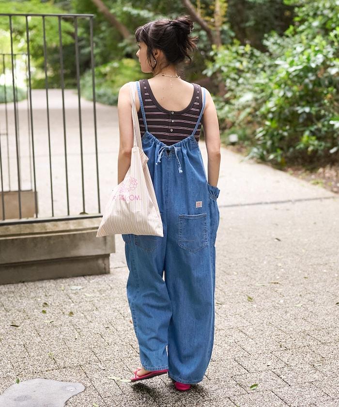 特別款 寬鬆版型 FRILL 裝飾 LOOSE FRILL OVERALL 揹帶褲